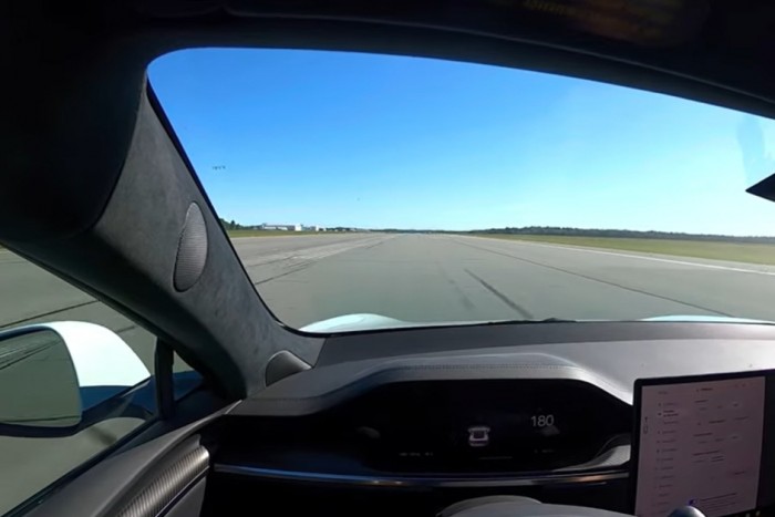 Tesla Model S Plaid electric car speed record tuning