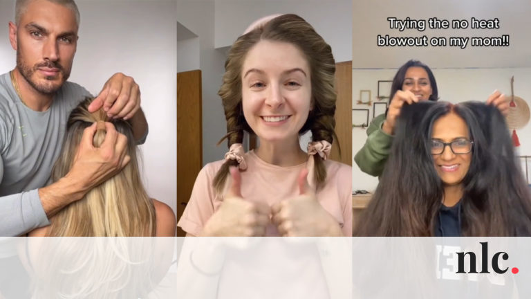 Quick and easy hairstyles from TikTok