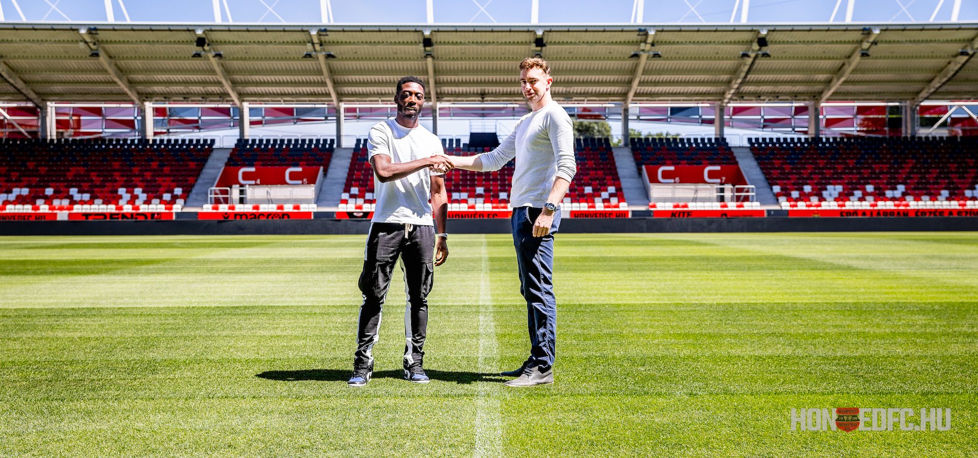 It's official: The Canadian striker is Budapest Honved's fifth summer deal