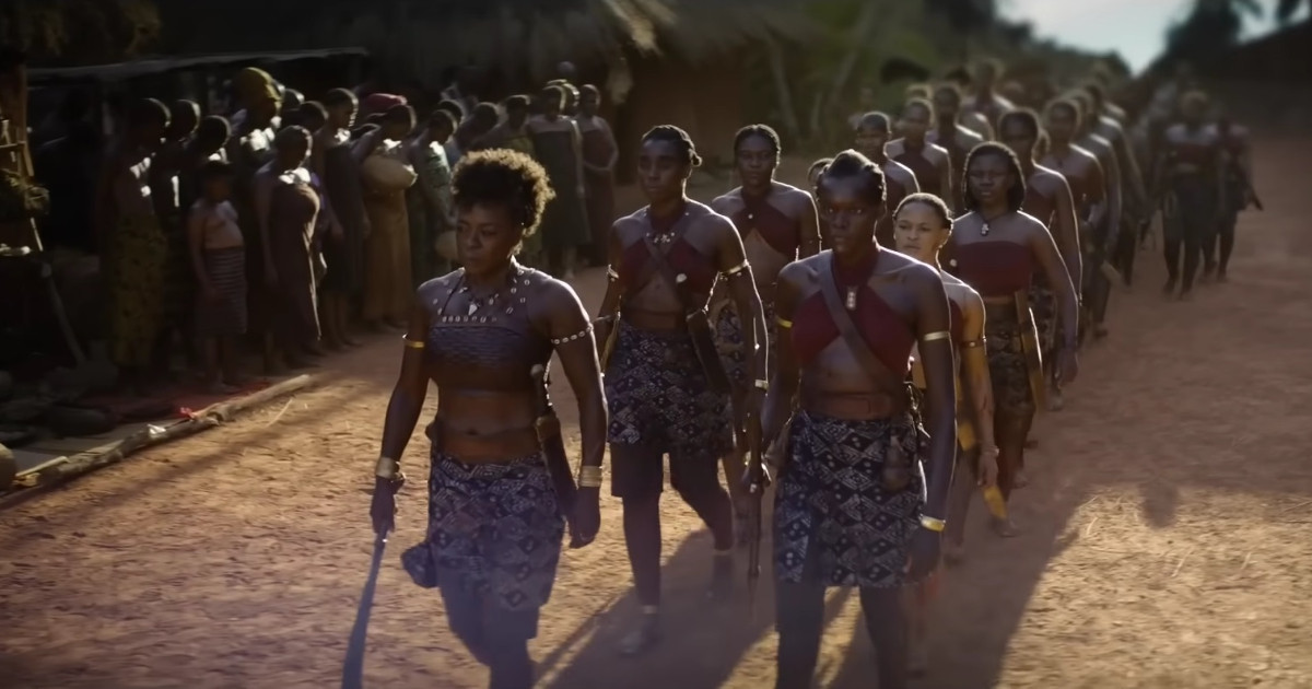 The movie trailer for the African Amazons is absolutely amazing