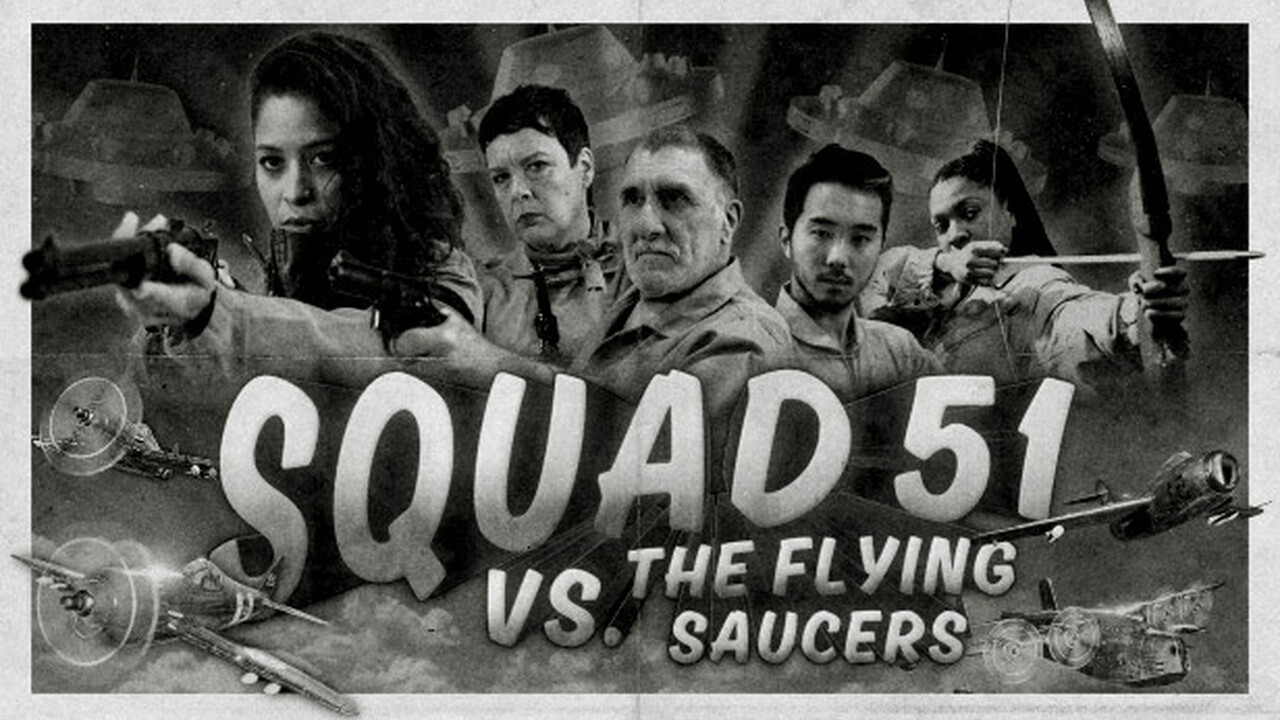 Got Squad 51 vs.  On the title and a new trailer.  flying saucers