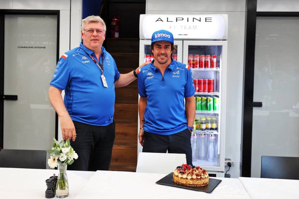 According to Albin, there will be no problem with Alonso