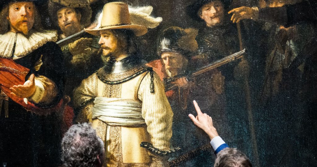 There are still many mysteries surrounding Rembrandt's masterpiece, but he gave us an idea of ​​the recipe for the perfect sparkle