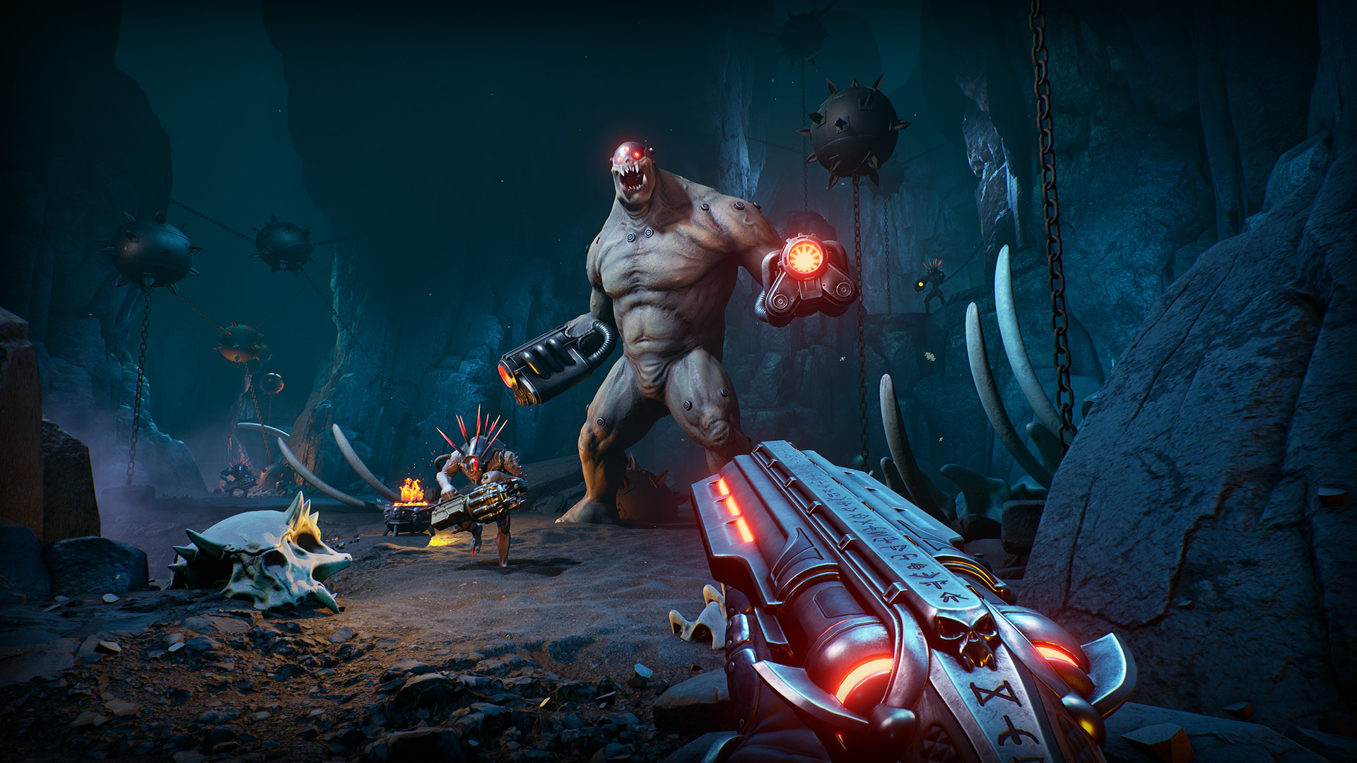 At the end of August, the DOOM/Quake shooter will be coming to PC named Scathe |  news block