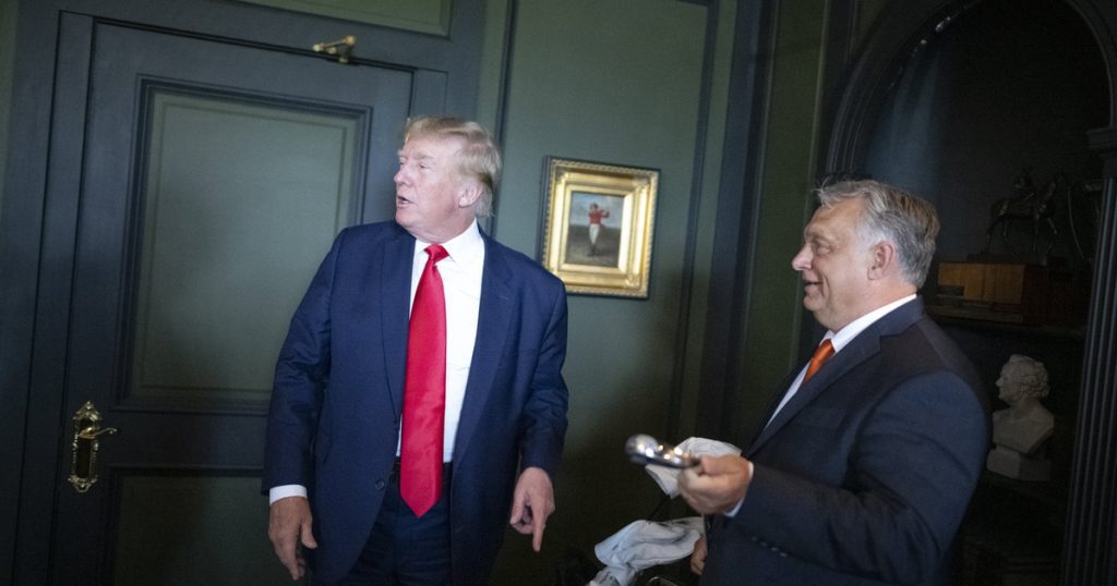 Index - Abroad - "Ten out of Ten" - Viktor Orbán negotiated with Donald Trump