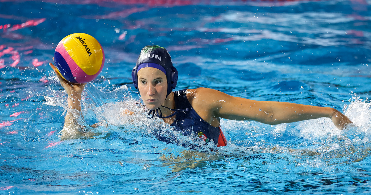 Index - Sport - There was a ten-hour break between the two matches, and the Hungarian women's water polo team remains in second place