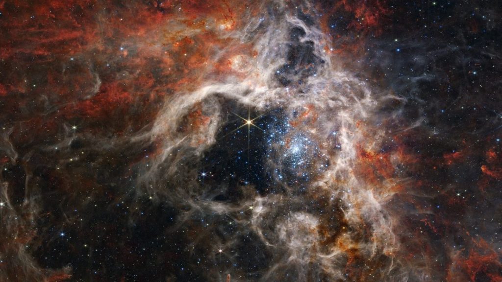 James Webb captured the 'tarantula' of outer space in a stunning photo