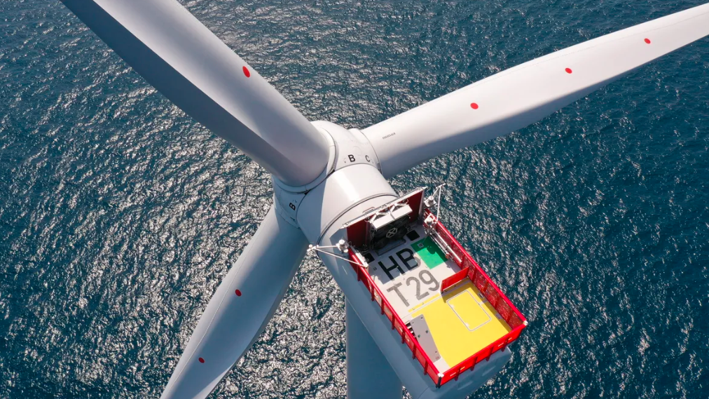 The world's largest offshore wind turbine has been commissioned