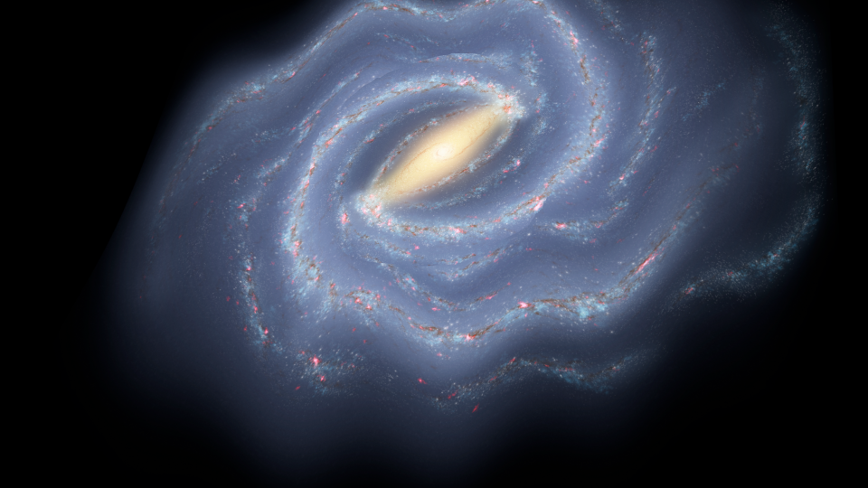 A passing dwarf galaxy throws mysterious waves into the Milky Way