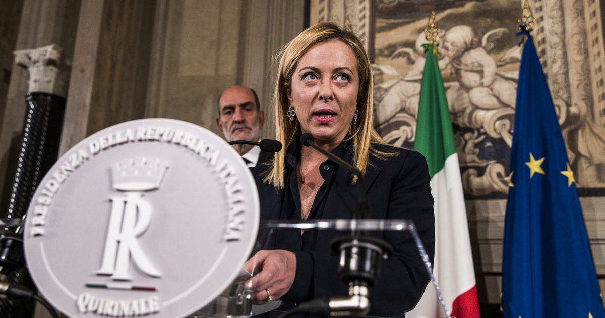 Index - Abroad - Giorgia Meloni becomes Prime Minister of Italy