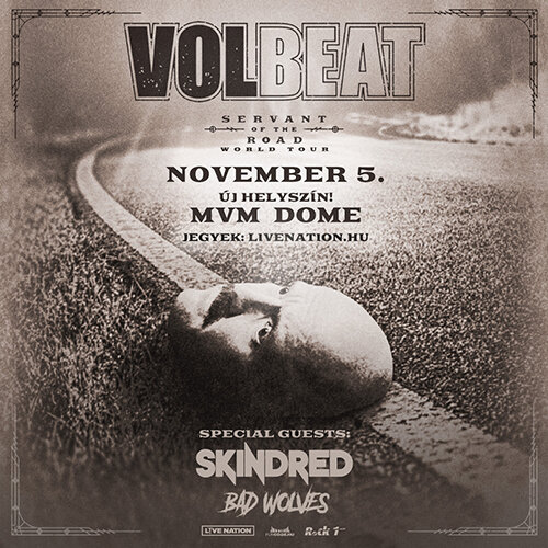 The Volbeat party will be held in a new location