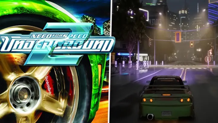 The new version of NFS: Underground 2 fan has been ported to Unreal Engine 5