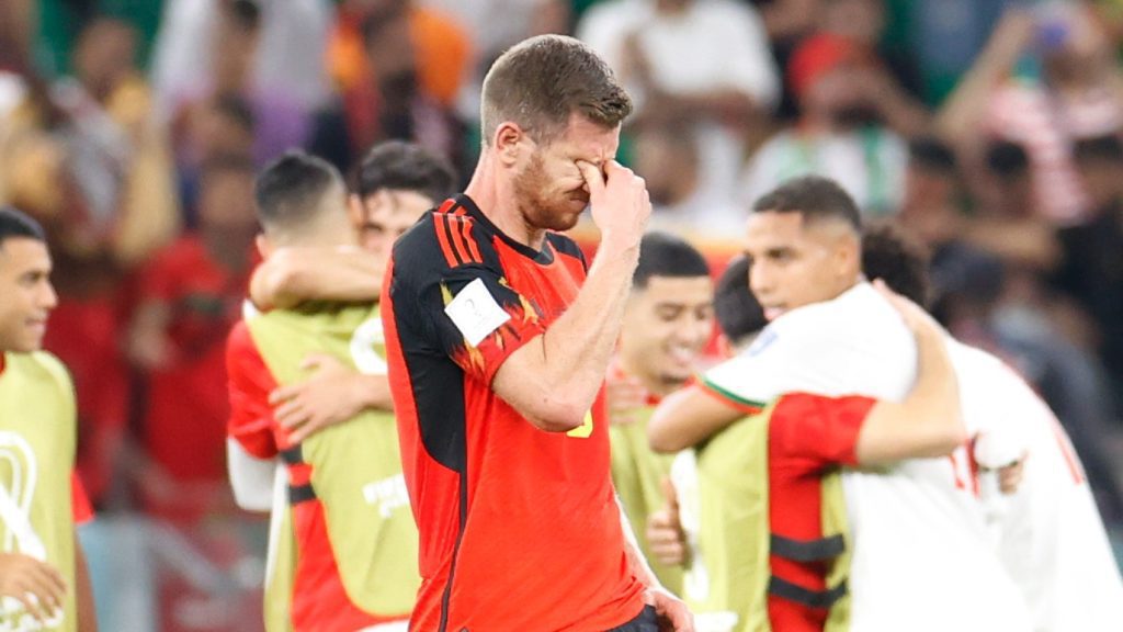 Three races into Group F, Belgium is on the brink of elimination from the World Cup